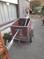 Fietskar voor fiets of kan achter brommer, Ophalen, Gebruikt, Overige typen, 80 kg of meer