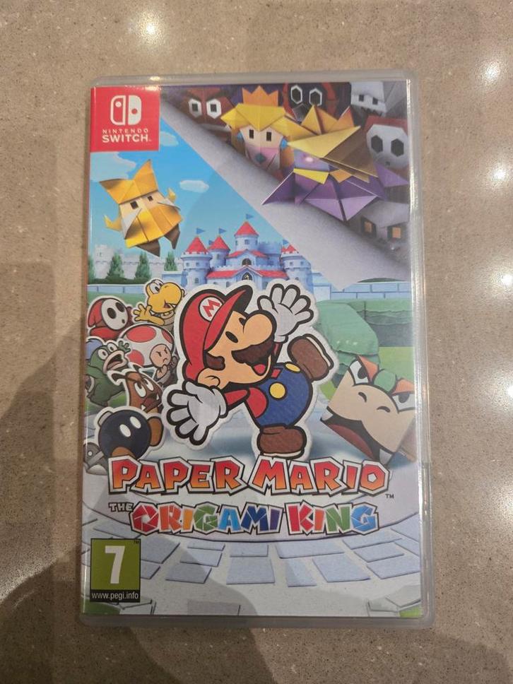 Paper Mario : The Origami King, Consoles de jeu & Jeux vidéo, Jeux | Nintendo Switch, Aventure et Action, À partir de 3 ans, Enlèvement ou Envoi