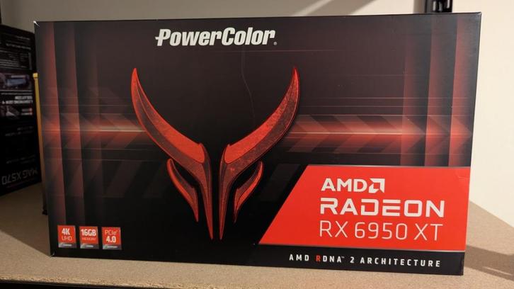 Powercolor 6950 XT Red Devil 16GB, Computers en Software, Videokaarten, Zo goed als nieuw, AMD, PCI-Express 4.0, GDDR6, HDMI, DisplayPort