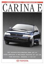 TOYOTA CARINA E, 1993, Livres, Autos | Brochures & Magazines, Comme neuf, Enlèvement ou Envoi, Toyota