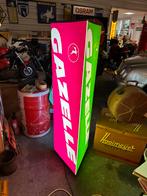 Ancienne boîte à lumière publicitaire Gazelle