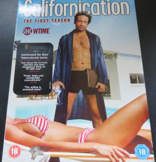 DVD x 2  BOX / CALIFORNICATION - FIRST SEASON / OV (English), Cd's en Dvd's, Dvd's | Tv en Series, Zo goed als nieuw, Komedie