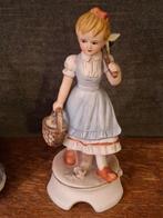 Prachtige set van 4 vintage porseleinen beeldjes, Verzamelen, Ophalen of Verzenden, Zo goed als nieuw, Overige typen