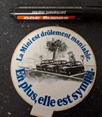 Sticker Leyland mini Cooper auto merk, Ophalen of Verzenden, Zo goed als nieuw, Merk