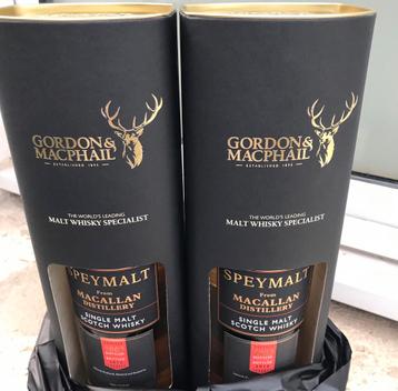 Macallan 2007 speymalt (lot de 2 bouteilles de whisky), Comme neuf