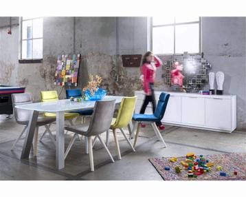Design Tafel Xooon, 200 cm ou plus, Comme neuf, 100 à 150 cm, Enlèvement