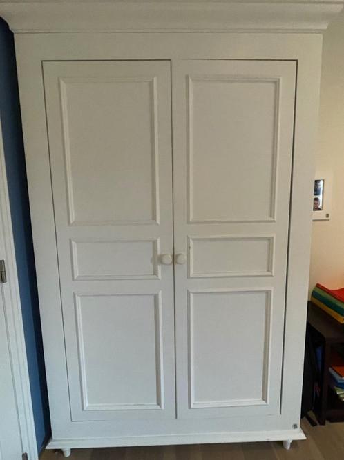 Witte kast Wood Work, Kinderen en Baby's, Kinderkamer | Commodes en Kasten, Gebruikt, Kast, 105 cm of meer, 100 cm of meer, 70 cm of meer