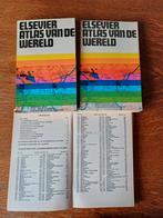 Elsevier Atlas van de Wereld 1974, Boeken, Atlassen en Landkaarten, Ophalen, Zo goed als nieuw, Wereld