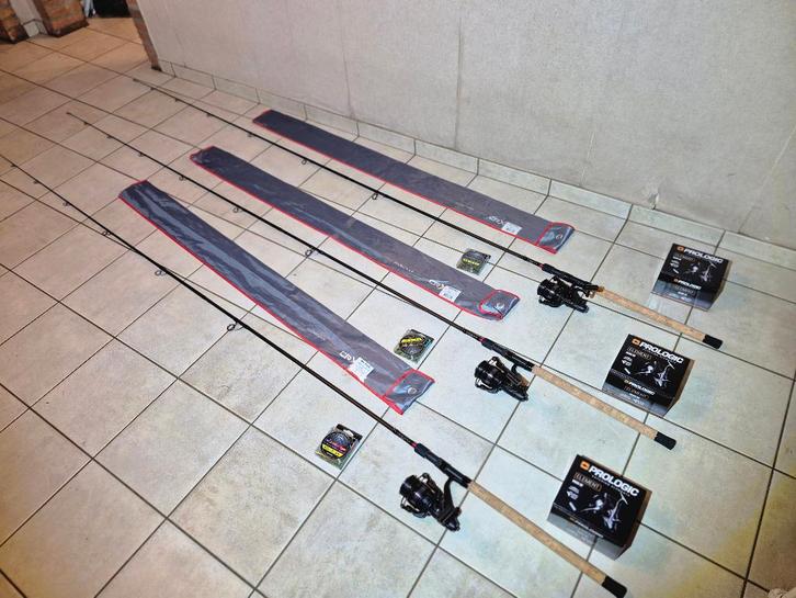 3 SPRO CRX Deadbait 3.00m 100gr Snoek-karperhengels+Progolic, Watersport en Boten, Hengelsport | Roofvissen, Zo goed als nieuw