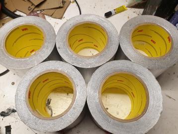 3M aluminium tape 425 102mm 55mtr. zilver lijm  beschikbaar voor biedingen