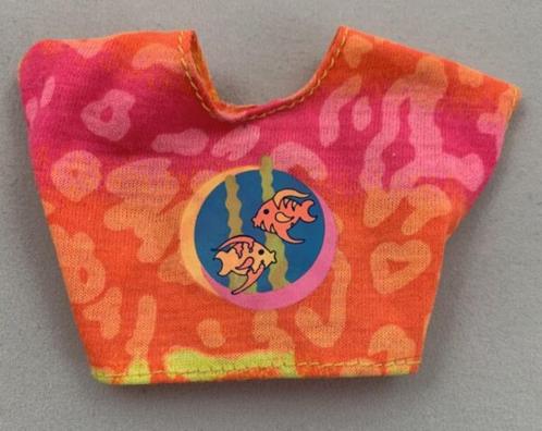 Barbie Doll Sun Sensation Fashions Top Shirt 2929 Outfit Vin, Verzamelen, Poppen, Gebruikt, Ophalen of Verzenden