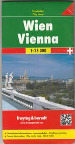 Plattegrond van de stad Wenen, Gelezen, Verzenden, Europa Overig, Freytag & Berndt