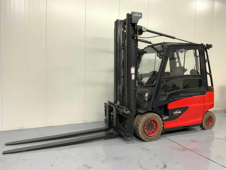 Linde E50 - 4.1M Duplex, Vorkversteller, Side-Shift, Lange l, Zakelijke goederen, Machines en Bouw | Heftrucks en Intern transport