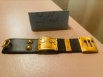 Louis Vuitton armband, Bijoux, Sacs & Beauté, Bracelets, Comme neuf, Noir, Cuir, Enlèvement ou Envoi