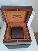 Uitzonderlijke Breitling-box in echt walnotenhout  zeldzaam, Nieuw, Breitling, Goud, Goud