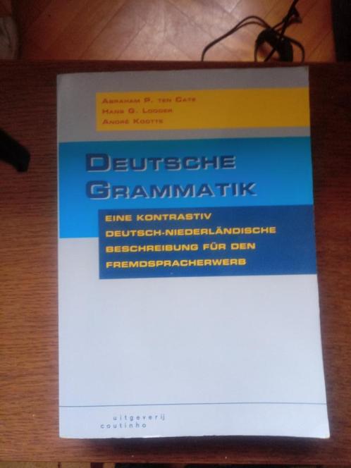 Deutsche Grammatik: Eine Kontrastiv Deutsch-Niederländische, Boeken, Studieboeken en Cursussen, Nieuw, Hoger Onderwijs, Alpha