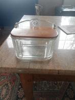 glazen zoutbak/zoutpot, Ophalen of Verzenden