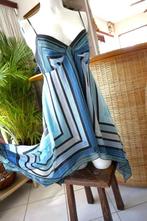 chic speciaal zeeblauw leuke jurk, Maat 38/40 (M), Vero Mod, Blauw, Nieuw