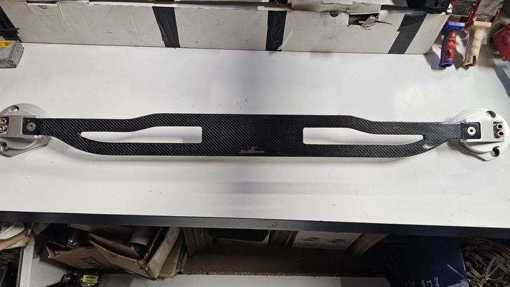 Veerpootbrug strutbar carbonlook BMW 5 serie E60 E61, Autos : Divers, Tuning & Styling, Enlèvement ou Envoi