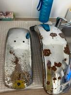 Spatborden voor en achter dax, Ophalen