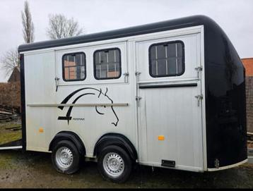 cheval liberte minimax 3 p of 4 ponys van 2018, Enlèvement, Comme neuf, Aluminium, Remorque 3 chevaux