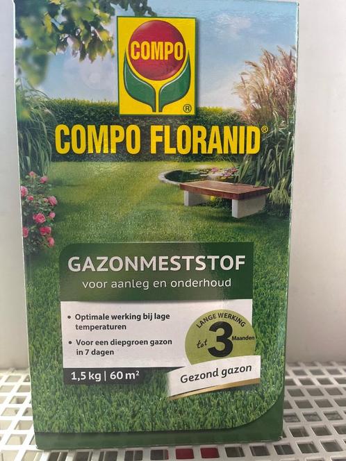COMPO meststof voor gras voor 60m2 / Engrais gazon, Jardin & Terrasse, Alimentation végétale, Enlèvement ou Envoi