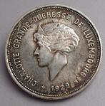 Luxembourg 5 francs 1929 argent top qualité, Timbres & Monnaies, Enlèvement ou Envoi