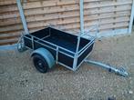 Kleine gegalavaniseerde aanhangwagen 150 x 100 cm, Auto diversen, Aanhangers en Bagagewagens, Ophalen, Gebruikt