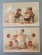 Liebig chromo s42 - 2 prenten, Verzenden, Voor 1940, Gebruikt, Prent