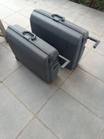 2 reiskoffers Samsonite blue . Ook per stuk te koop., Ophalen, Zo goed als nieuw