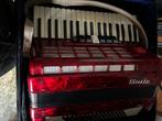 Accordéon, Muziek en Instrumenten, Accordeons, Gebruikt, Toetsaccordeon, Met koffer, Ophalen