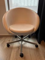 Bureaustoel ikea, Enlèvement ou Envoi, Utilisé, Blanc, Chaise de bureau