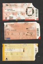 R Antwerp - KV Oostende : 5 tickets différents (15-22), Autres types, Utilisé, Enlèvement ou Envoi