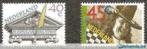 Nederland 1979 - Yvert 1116-1117 - van den Vondel en St (PF), Timbres & Monnaies, Timbres | Pays-Bas, Non oblitéré, Envoi