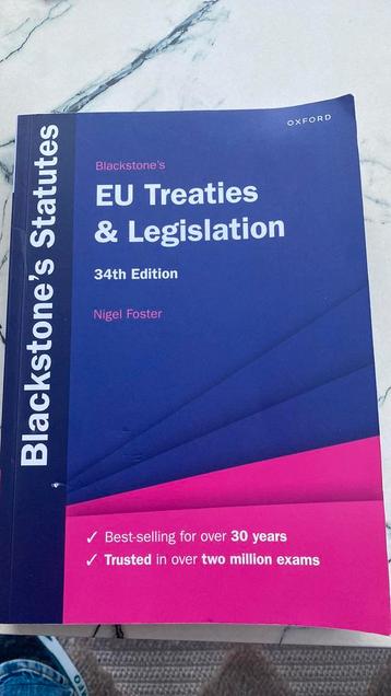 EU Traties & Legislation beschikbaar voor biedingen