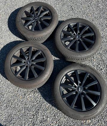 4 roues hiver 5x112 17" pouces 225/55 VW Audi Skoda Mercrdes beschikbaar voor biedingen