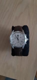 OM BINNEN TE KOMEN: BMW herenhorloge (origineel), Handtassen en Accessoires, Horloges | Heren, Ophalen, Leer, Staal, Polshorloge