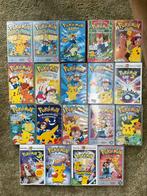 19 VHS cassettes van Pokemon, Tekenfilms en Animatie, Gebruikt, Tekenfilm, Ophalen