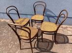 4 chaises de bistrot Thonet modèle n 214, Antiquités & Art, Enlèvement