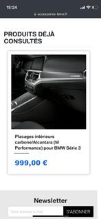 interieur M performance carbone/alcantara, Enlèvement, Utilisé, BMW