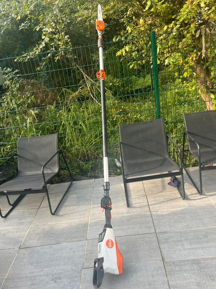 Elagueuse sur Perche Stihl HTA135, Tuin en Terras, Takkenscharen, Zo goed als nieuw, Ophalen