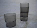 Les 4 verres empilables de camping en plastique., Ophalen, Gebruikt