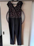 Feestelijke jumpsuit met kant,  mt 40, Vêtements | Femmes, Combinaisons, Enlèvement ou Envoi, Comme neuf, Taille 38/40 (M), Noir