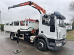 Iveco EUROCARGO 120E18 + CRANE PALFINGER PK10000 - *113.000k, Auto's, Euro 5, Achterwielaandrijving, Overige kleuren, Iveco