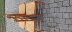 4 eiken stoelen met rieten zitting, Antiek en Kunst, Ophalen