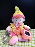Peluche clown + hochet, Gebruikt, Overige typen