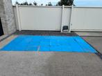 32 Blauwe matten voor onder oplaasbaar zwembad, Tuin en Terras, Ophalen, Zo goed als nieuw, Grondzeil