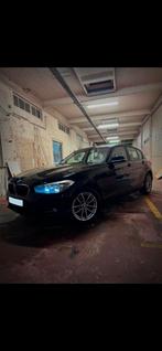 BMW 1-serie 116i 2016 1.5 benzine 187.090 km met APK, Auto's, BMW, Zwart, Leder en Stof, Zwart, Bedrijf