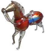MCM Italiaans glas paard., Ophalen of Verzenden