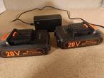 20V Lithium batterij + oplader, Ophalen, Zo goed als nieuw